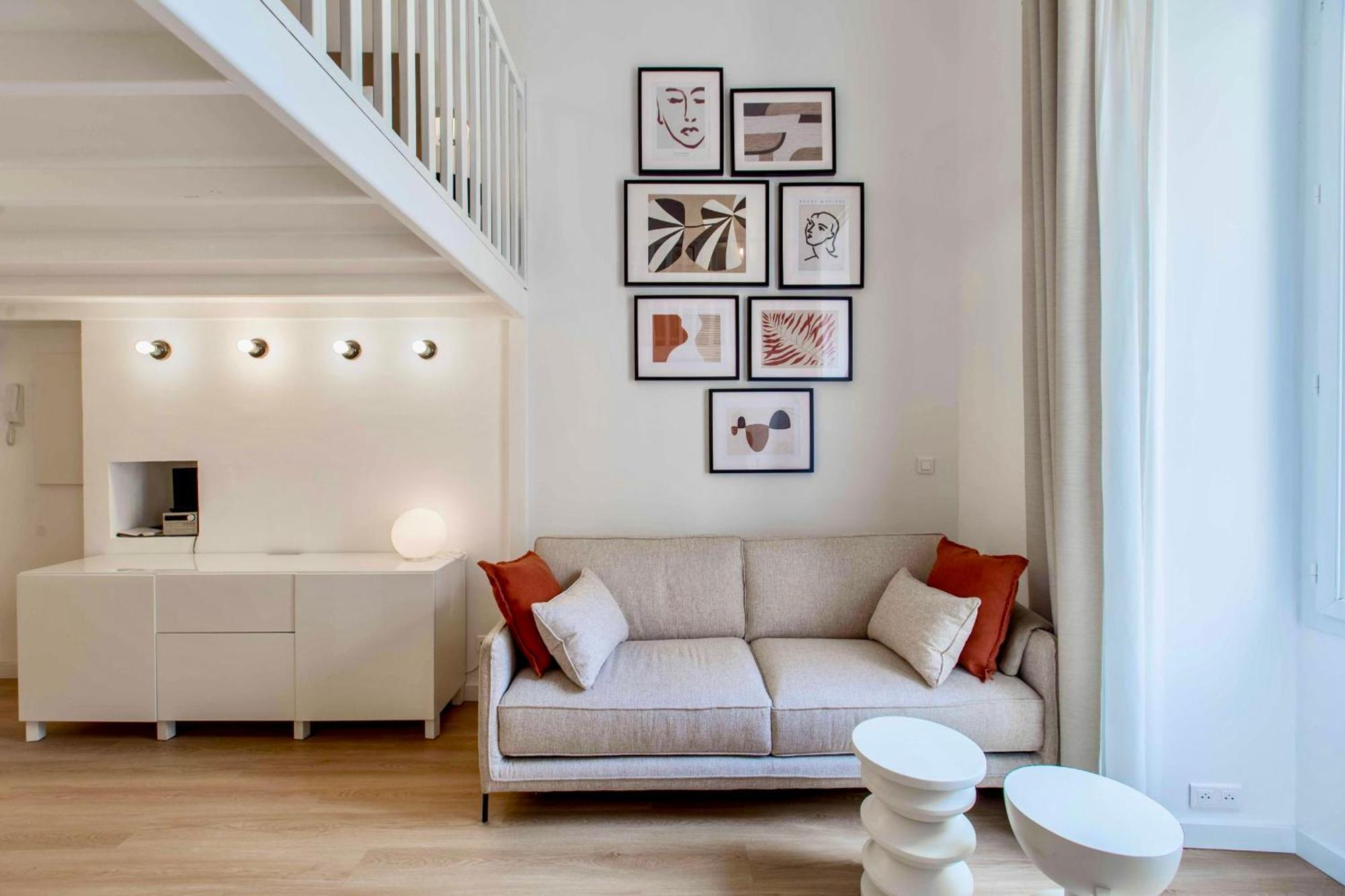 Suede Promenade Duplex Apartment At 1 Min From The Sea 2 Bathrooms Nice Exteriör bild