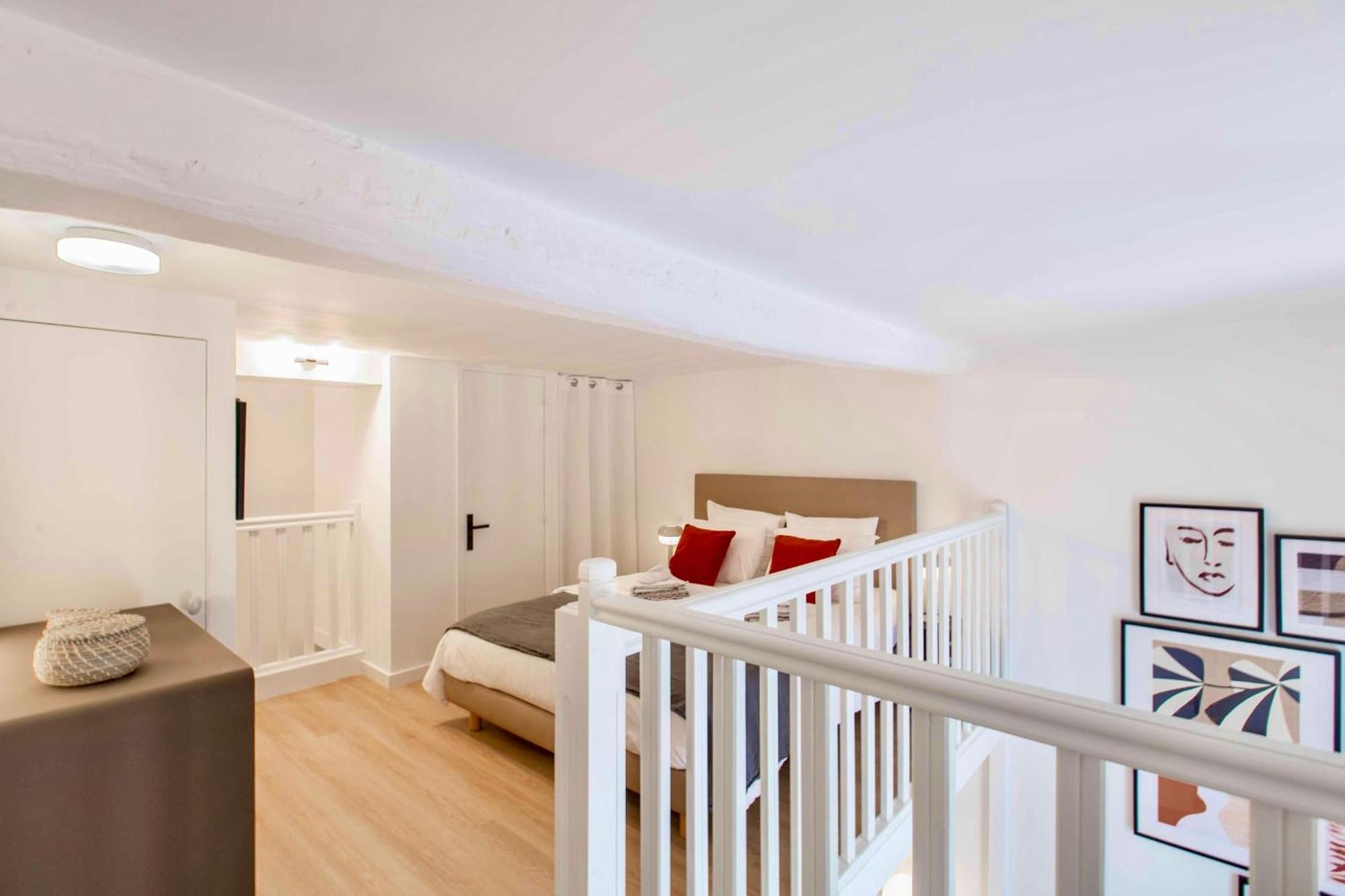Suede Promenade Duplex Apartment At 1 Min From The Sea 2 Bathrooms Nice Exteriör bild