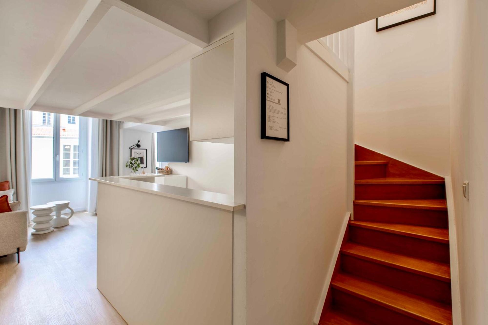 Suede Promenade Duplex Apartment At 1 Min From The Sea 2 Bathrooms Nice Exteriör bild